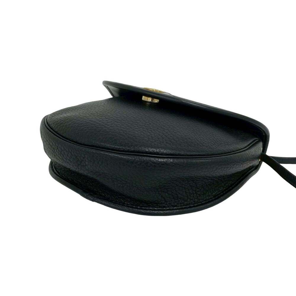 CHRISTIAN DIOR Vintage Black Leather Shoulder Bag - Picture 8 of 9